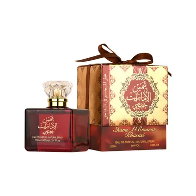 عطر شمس الإمارات خصوصي من أرض الزعفران، أو دو بارفان